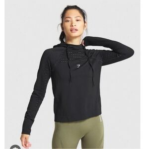 Gymshark l Black Women's Athletic Hoodie